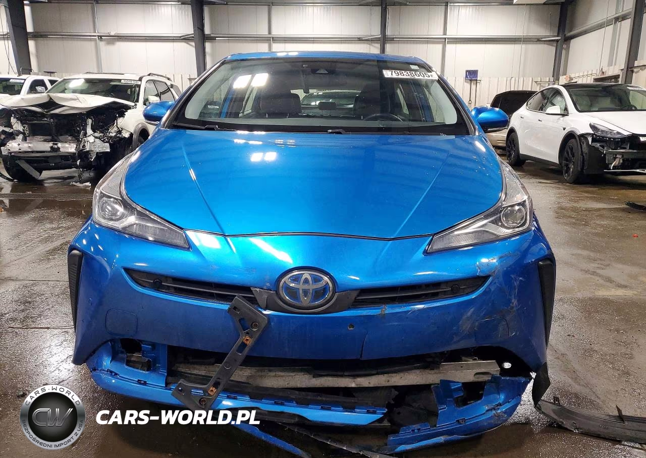 2019 Toyota Prius Xle VIN:JTDKARFU9K3100202 - 5