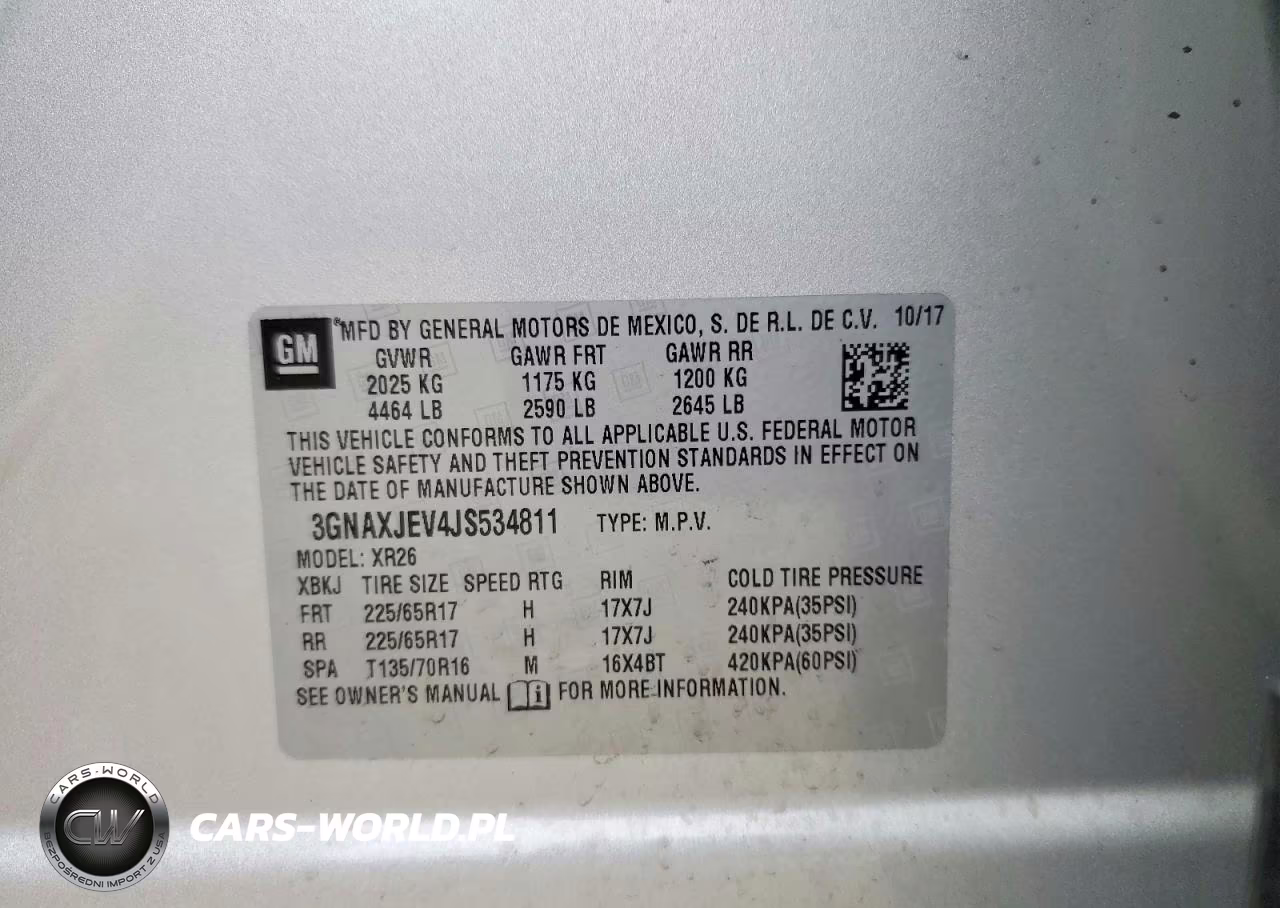 2018 Chevrolet Equinox Lt VIN:3GNAXJEV4JS534811 - 13