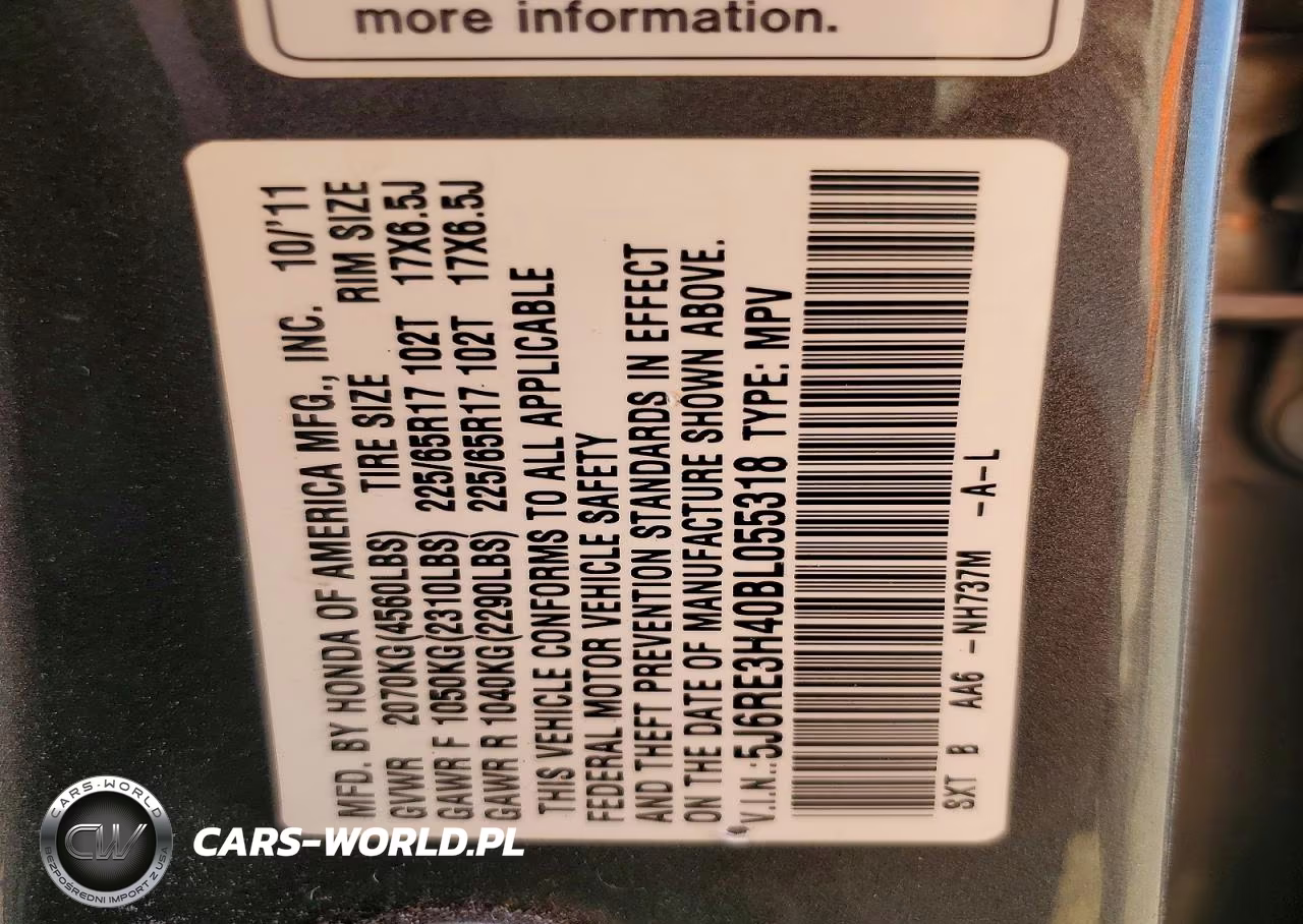 2011 Honda Cr-V Se VIN:5J6RE3H40BL055318 - 14