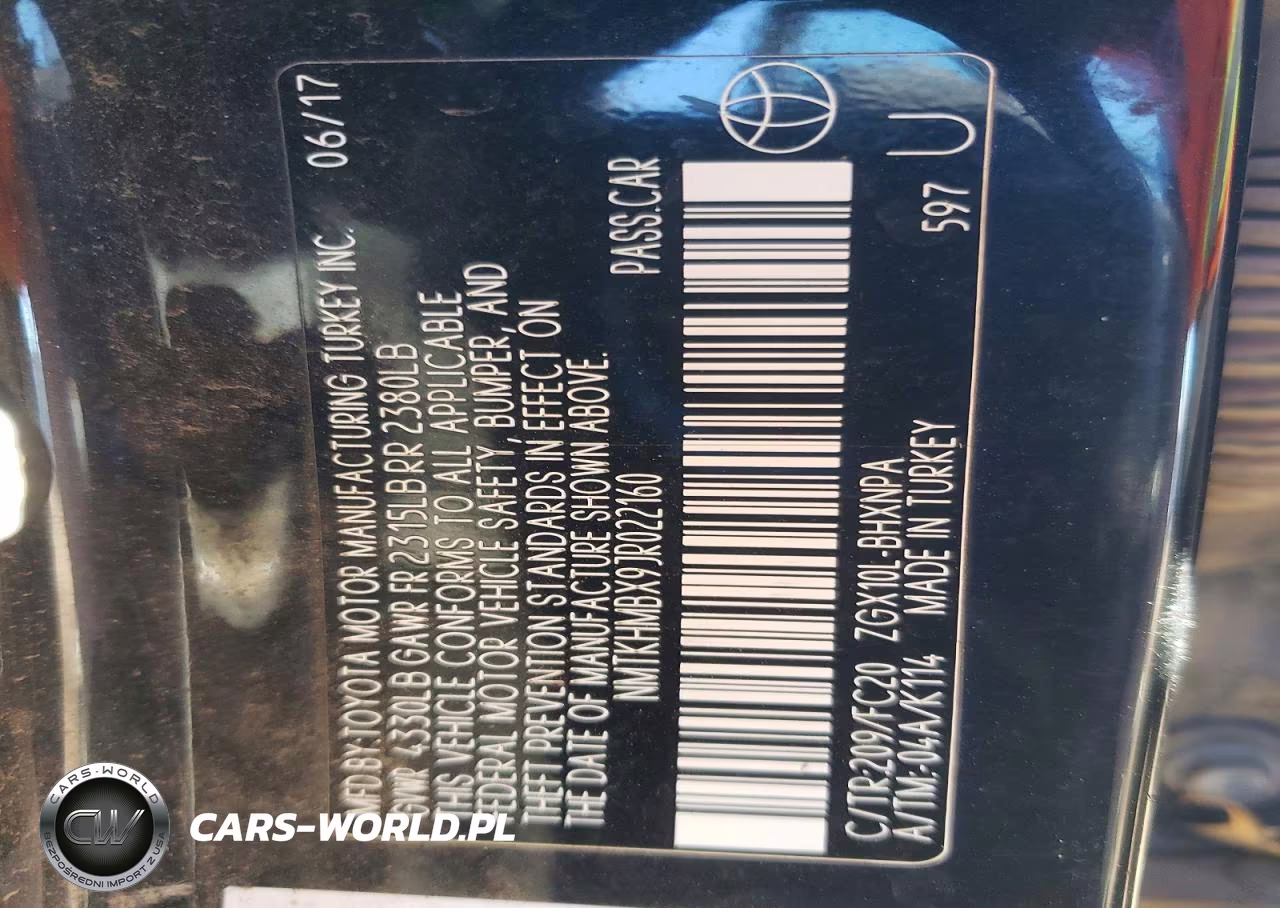 2018 Toyota C-Hr Xle VIN:NMTKHMBX9JR022160 - 12