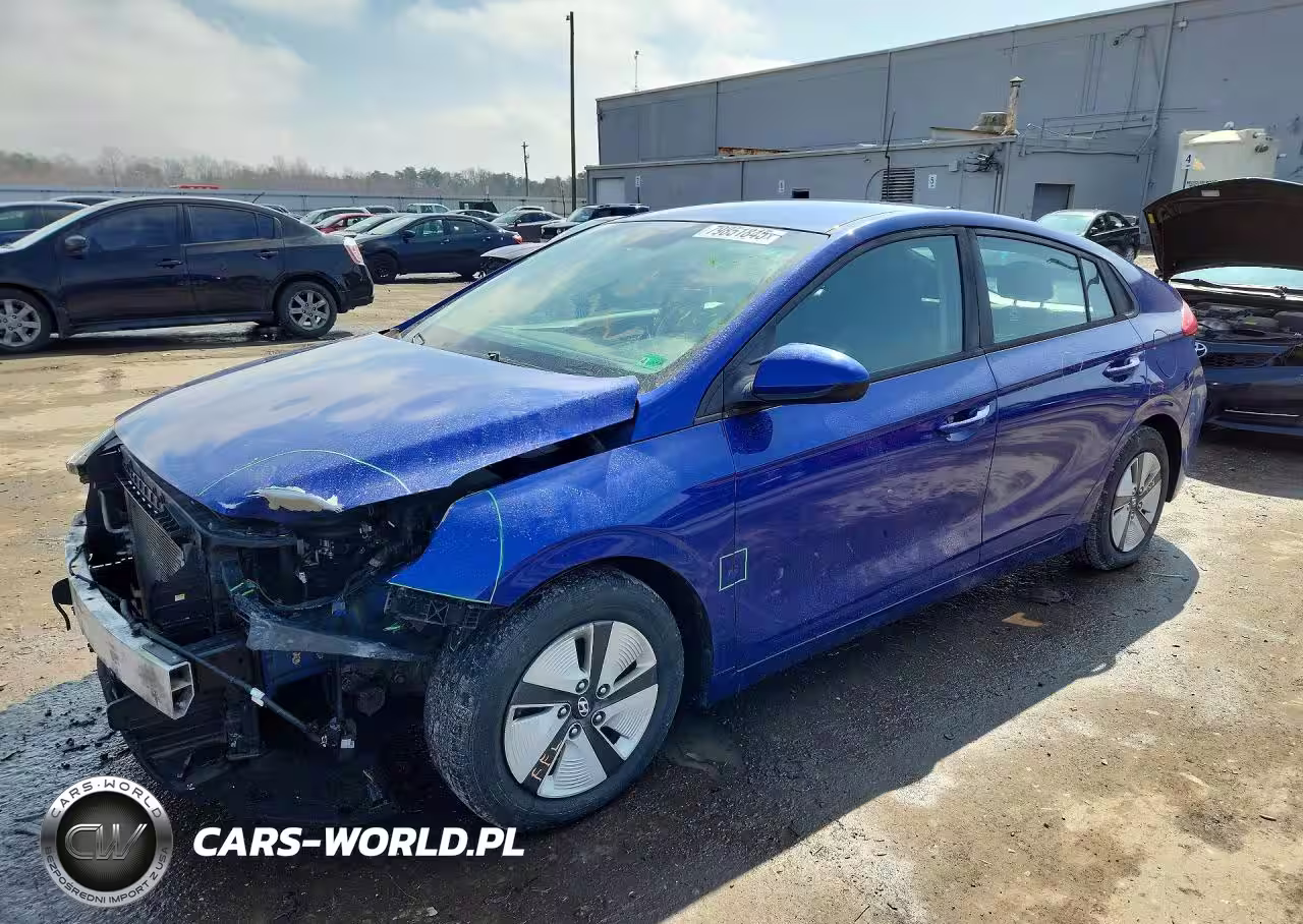 2019 Hyundai Ioniq Hybrid Blue