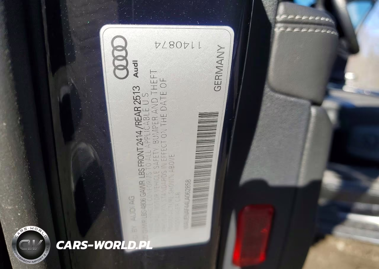 2020 Audi A4 Premium Plus VIN:WAUENAF44LA062858 - 12