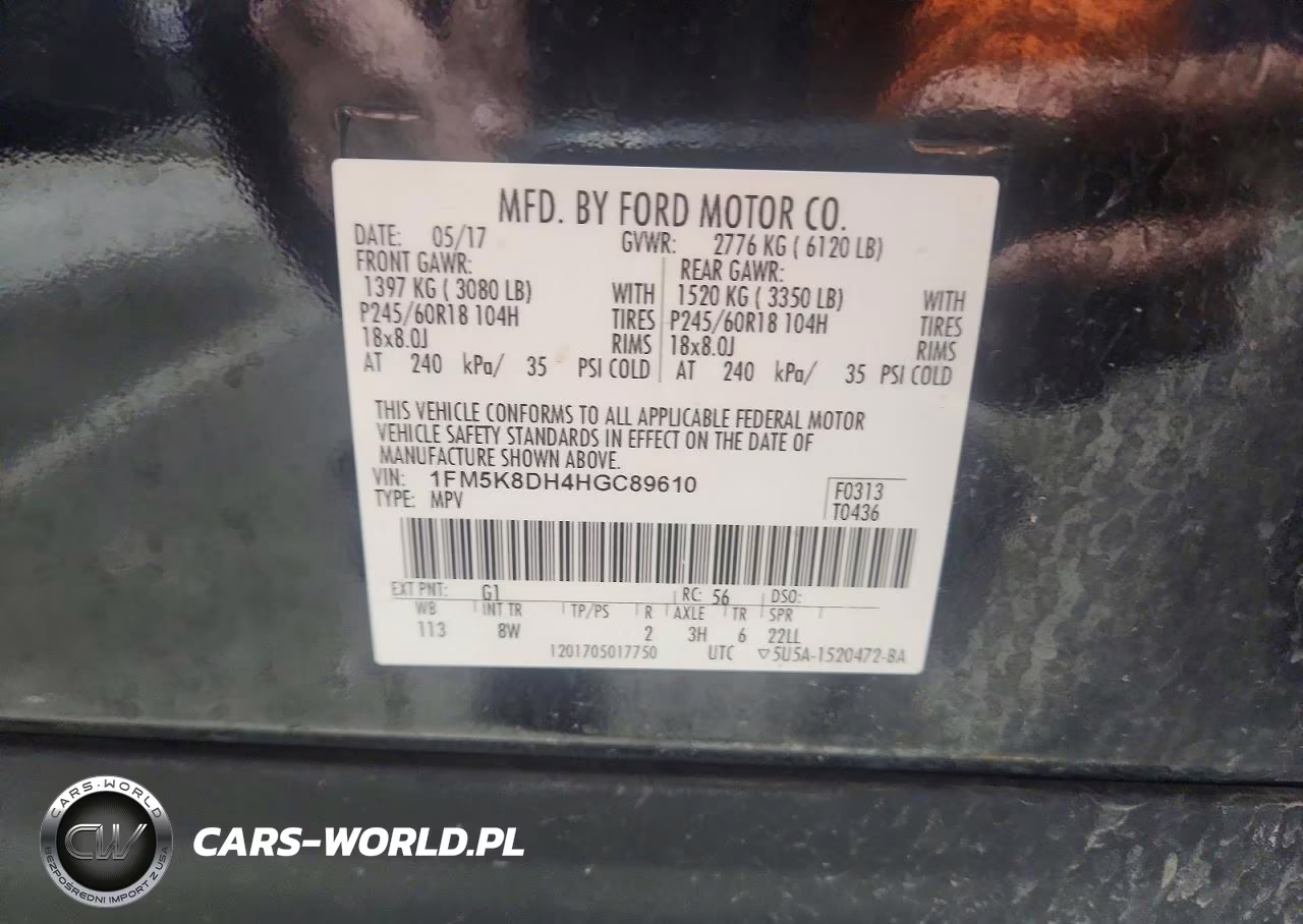 2017 Ford Explorer Xlt VIN:1FM5K8DH4HGC89610 - 13