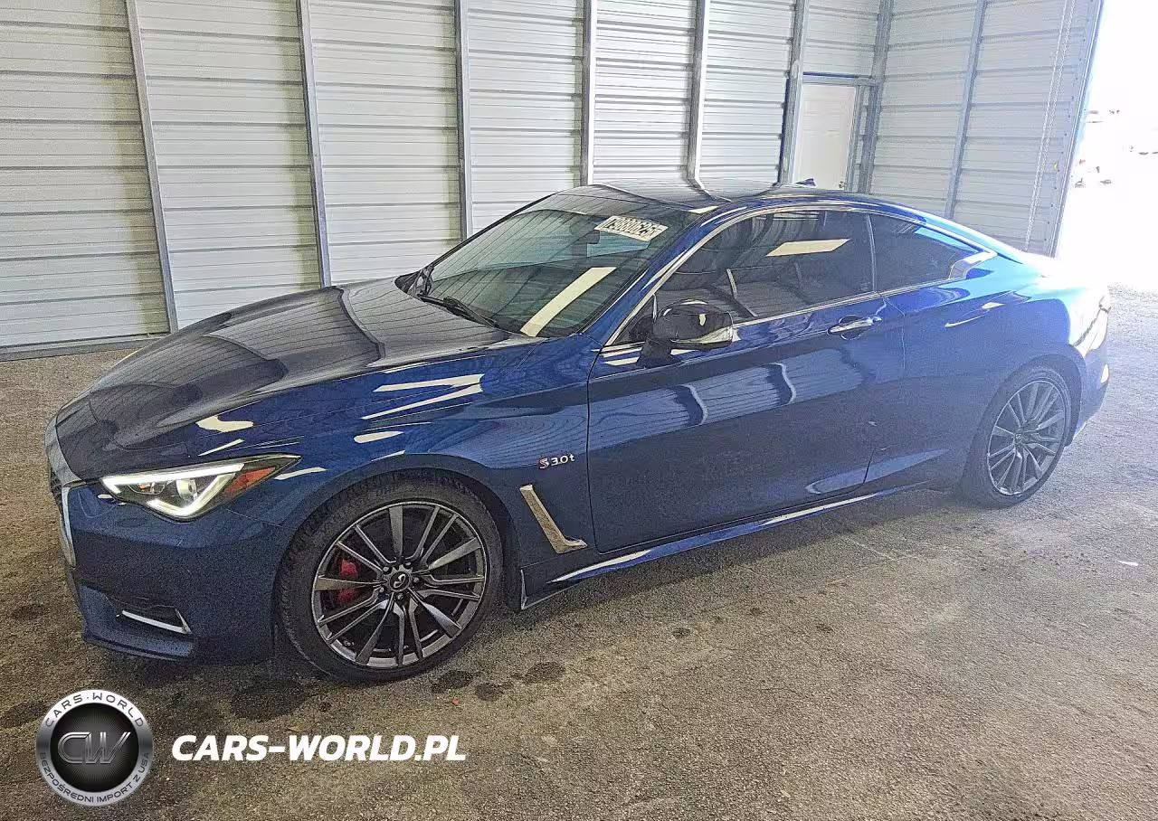 2017 Infiniti Q60 Red Sport 400