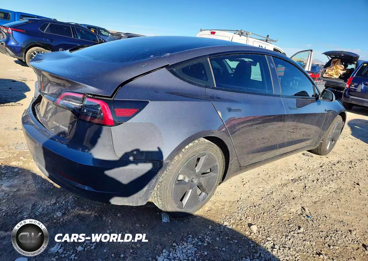 2022 Tesla Model 3 VIN:5YJ3E1EB0NF122087 - 3