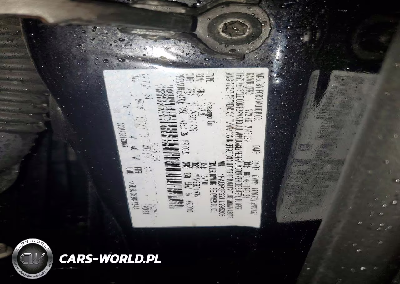 2017 Ford Focus Se VIN:1FADP3F22HL295206 - 12