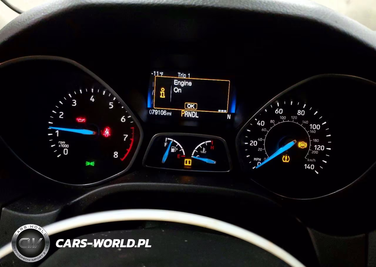 2017 Ford Focus Se VIN:1FADP3F22HL295206 - 9