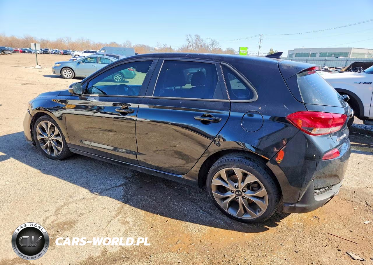 2019 Hyundai Elantra Gt N Line VIN:KMHH55LC7KU118769 - 2