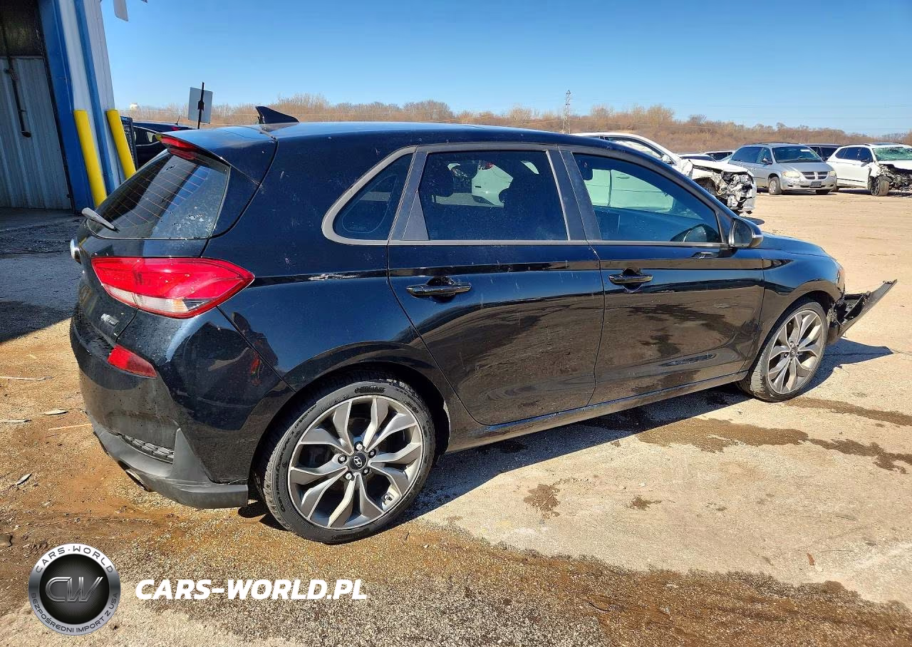 2019 Hyundai Elantra Gt N Line VIN:KMHH55LC7KU118769 - 3