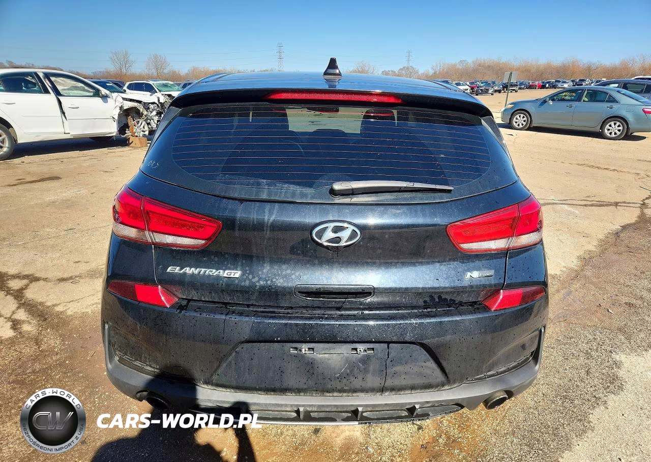 2019 Hyundai Elantra Gt N Line VIN:KMHH55LC7KU118769 - 6