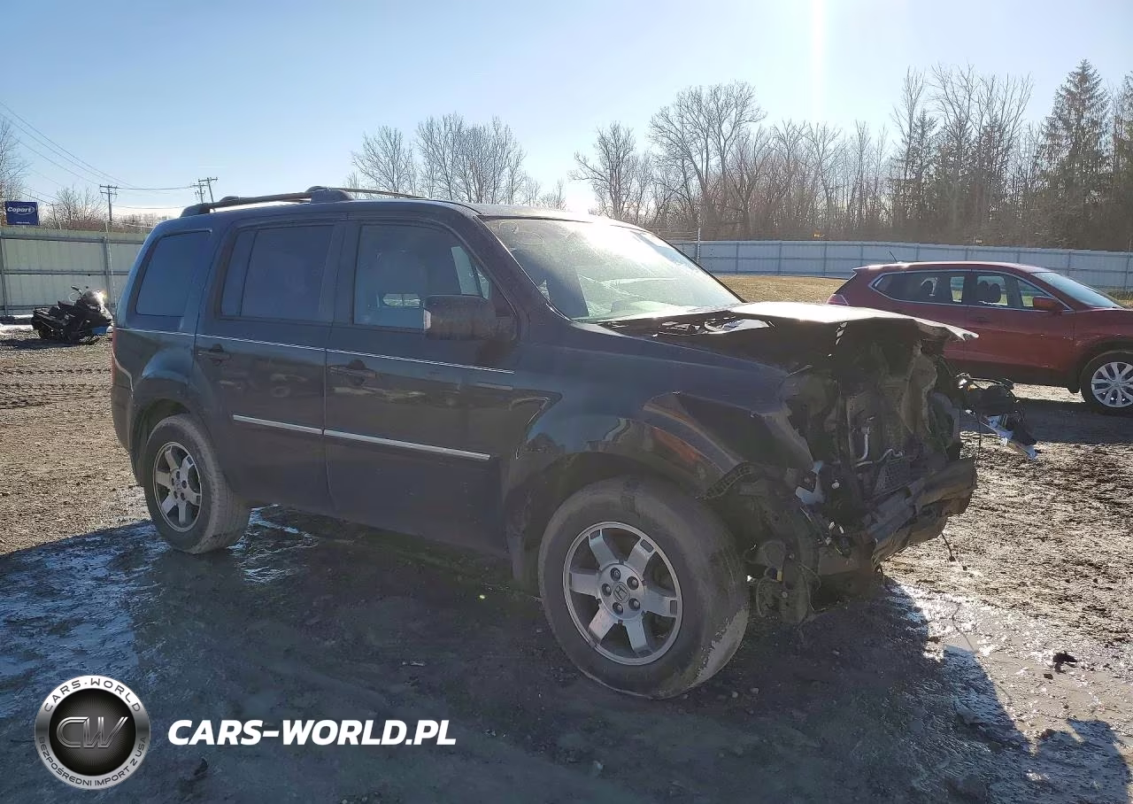 2011 Honda Pilot Touring VIN:5FNYF4H96BB050434 - 4