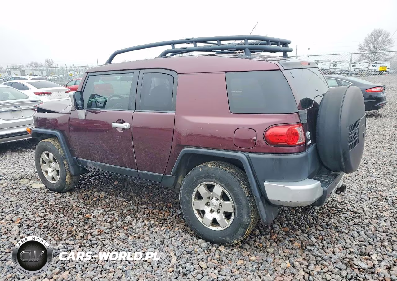 2007 Toyota Fj Cruiser Base VIN:JTEBU11F570078060 - 2