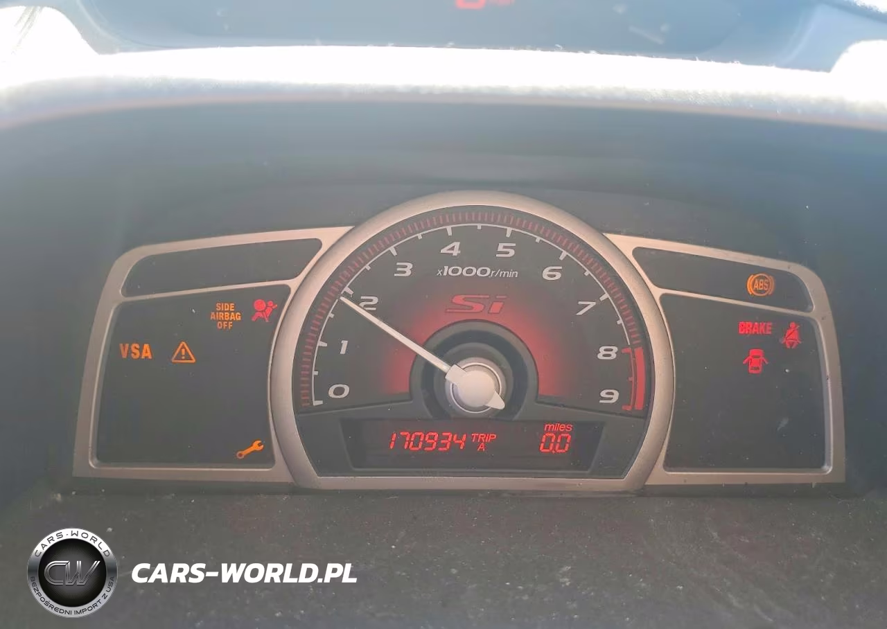 2007 Honda Civic Si VIN:2HGFG21547H703586 - 9