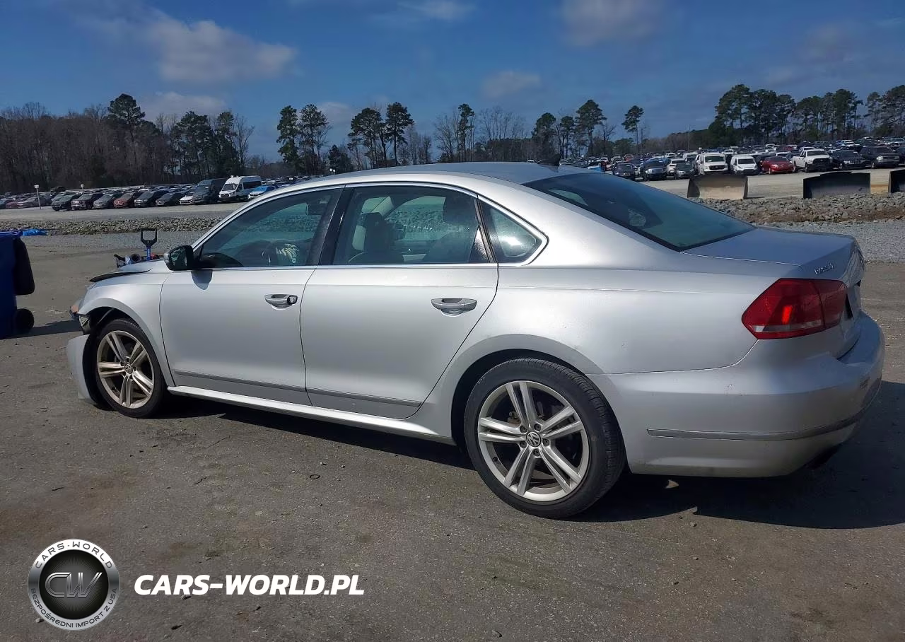 2014 Volkswagen Passat VIN:1VWCT7A33EC015603 - 2