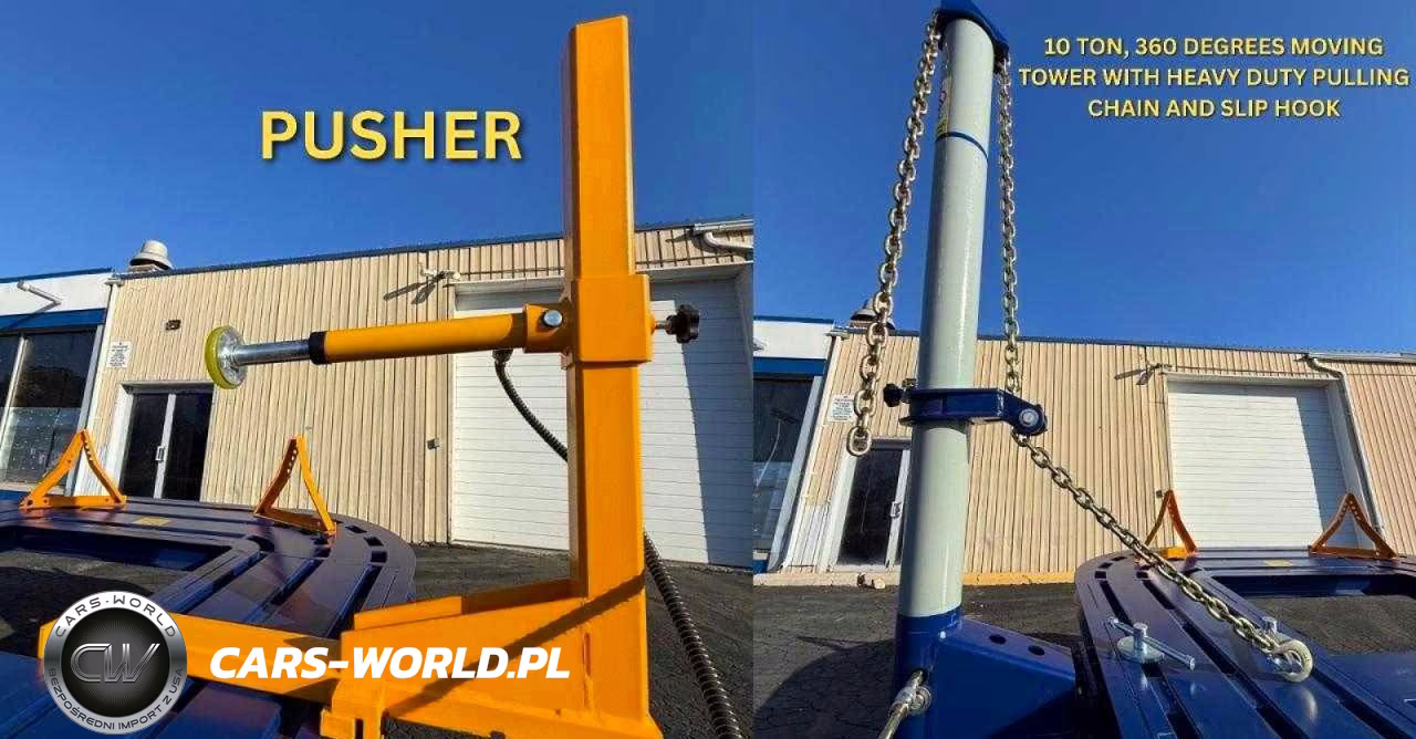2026 Drive On Tilt Bed Frame Machine + Pusher VIN:38912189 - 8