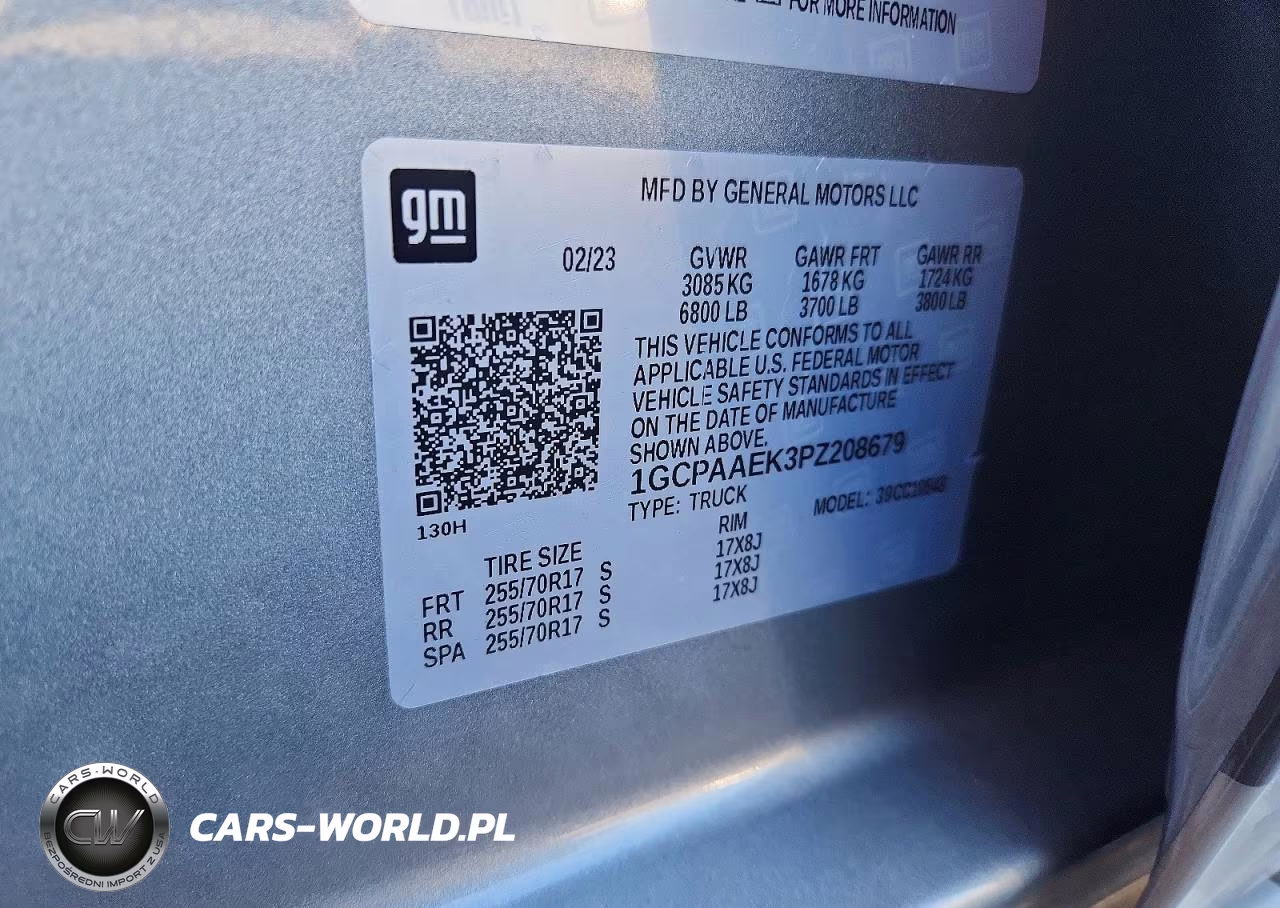 2023 Chevrolet Silverado C1500 VIN:1GCPAAEK3PZ208679 - 12