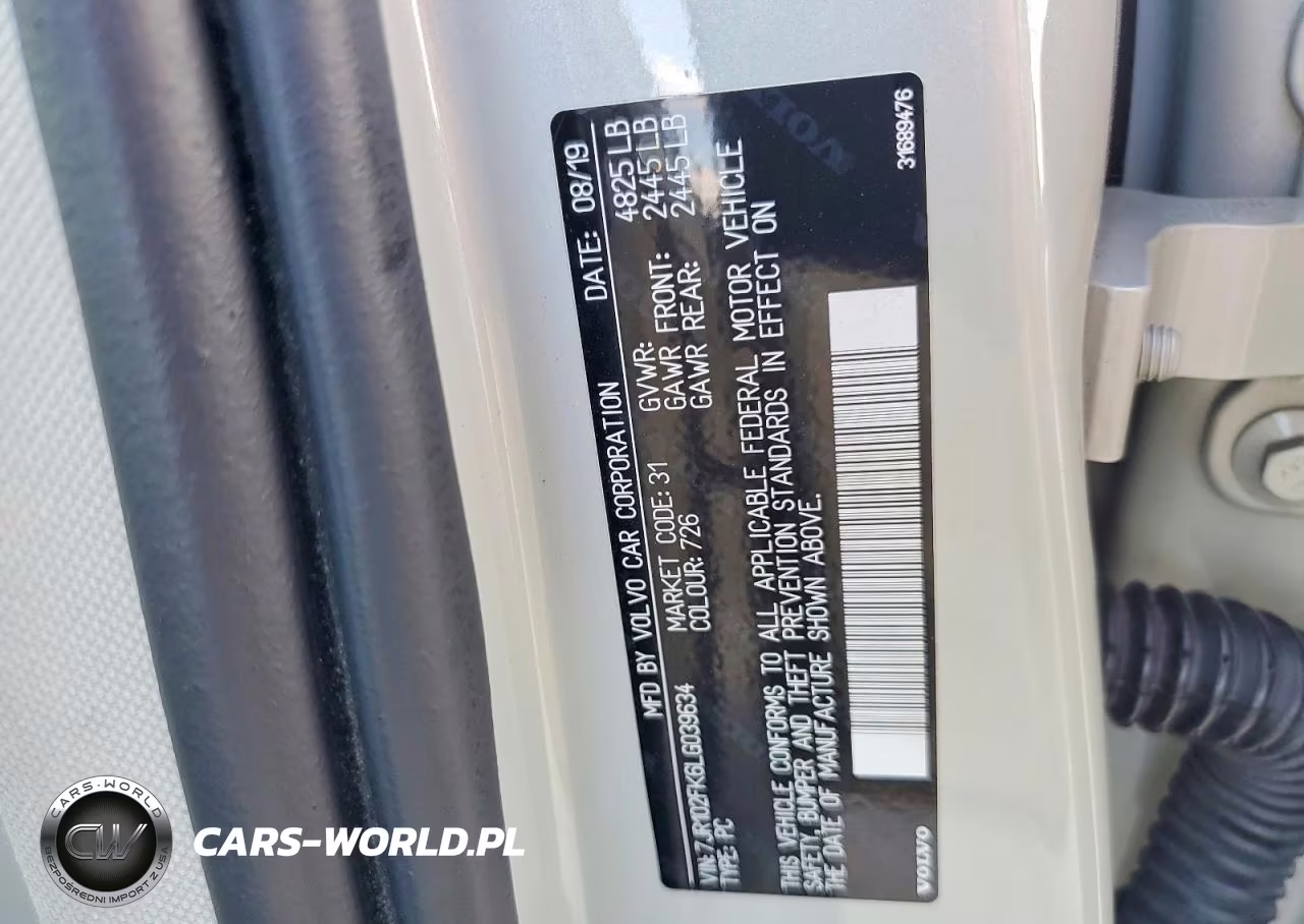 2020 Volvo S60 T5 Momentum VIN:7JR102FK6LG039634 - 12