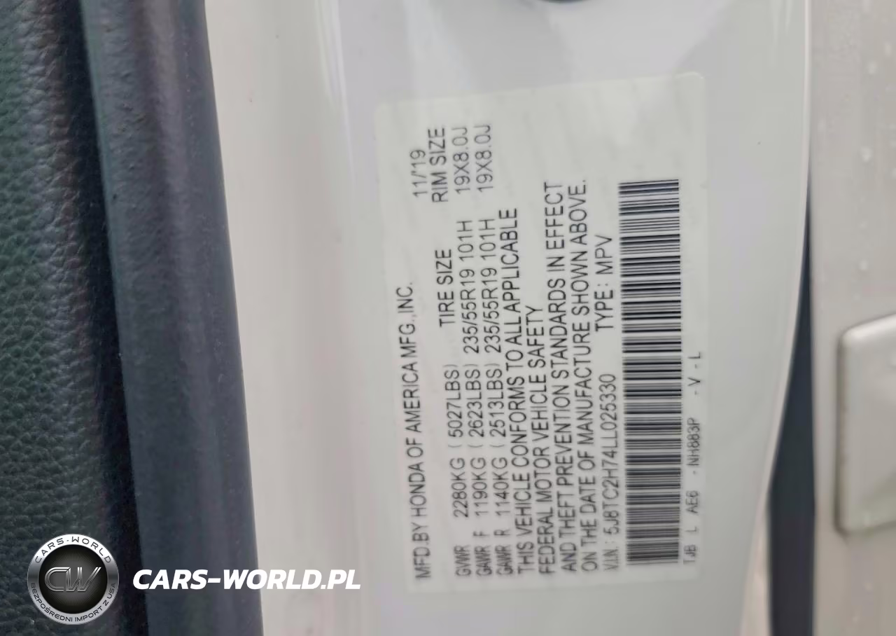 2020 Acura Rdx Advance VIN:5J8TC2H74LL025330 - 13