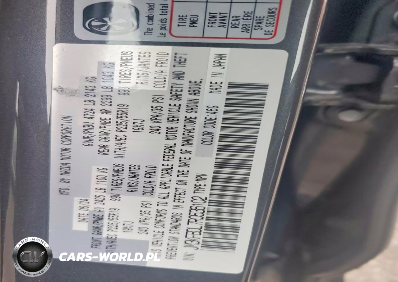 2024 Mazda Cx-5 Premium VIN:JM3KFBDL7R0536102 - 13