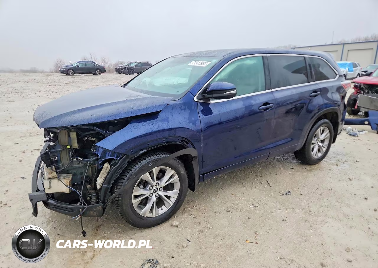 2016 Toyota Highlander Le Plus