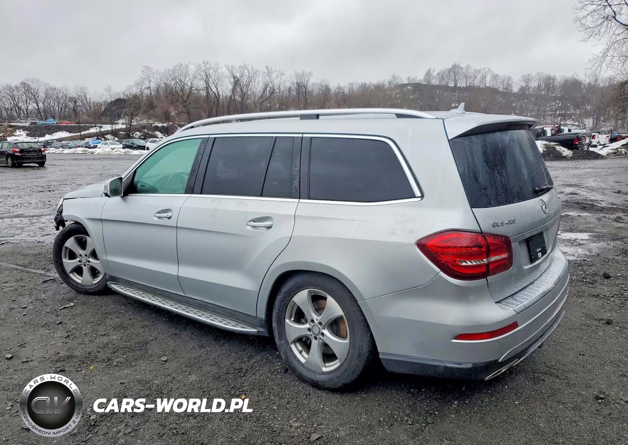 2017 Mercedes-Benz Gls 450 4Matic VIN:4JGDF6EE8HA861810 - 2