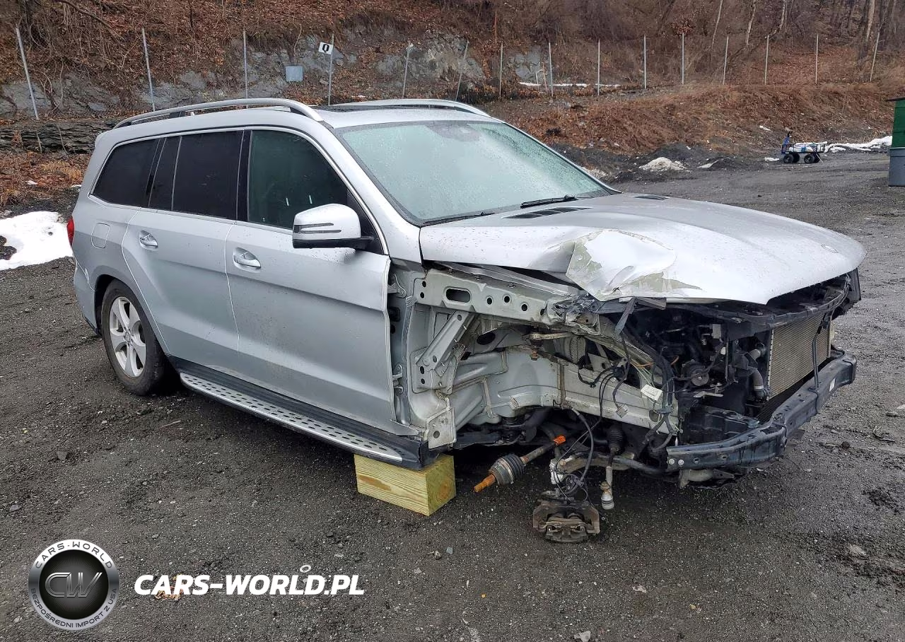 2017 Mercedes-Benz Gls 450 4Matic VIN:4JGDF6EE8HA861810 - 4