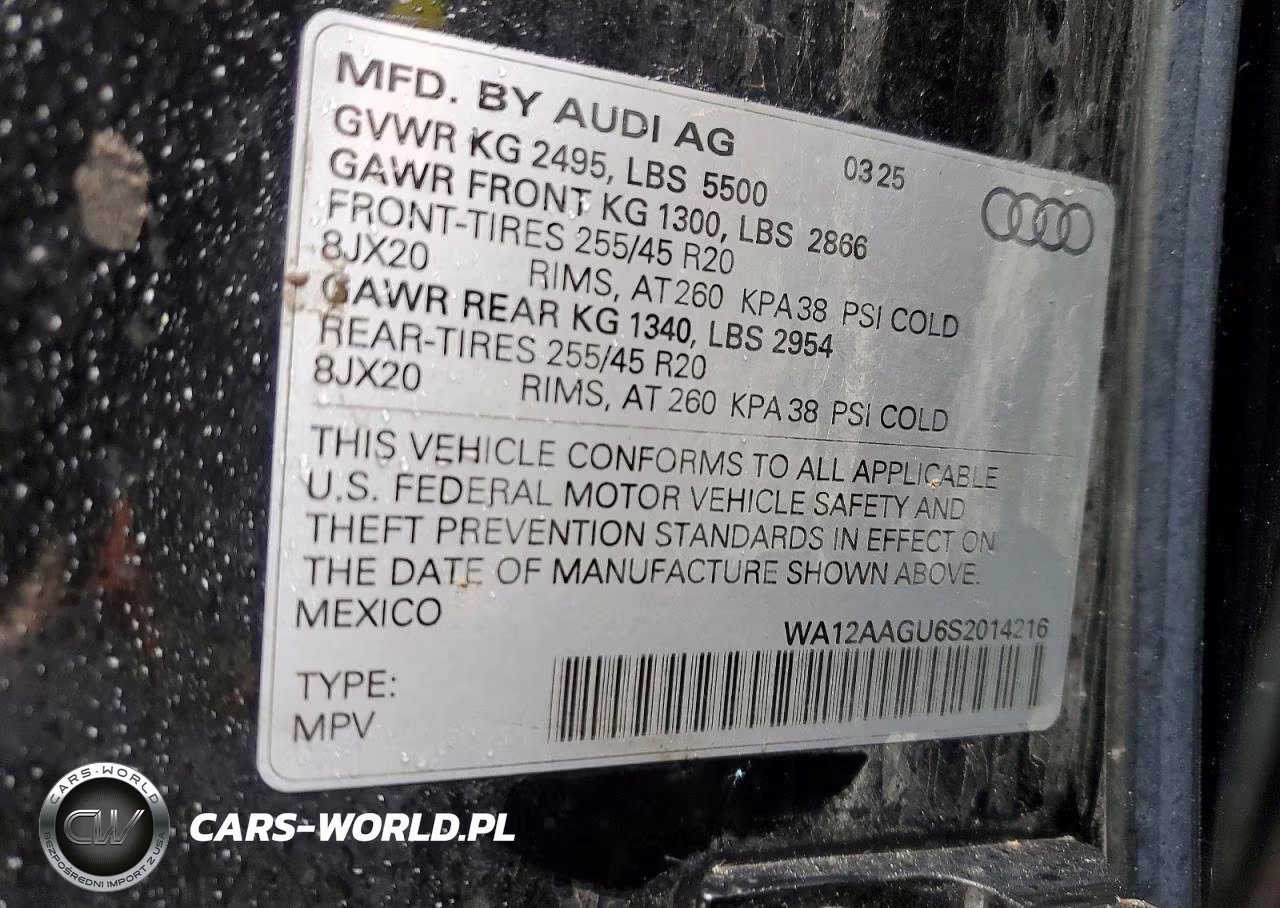 2025 Audi Q5 Premium Plus VIN:WA12AAGU6S2014216 - 14