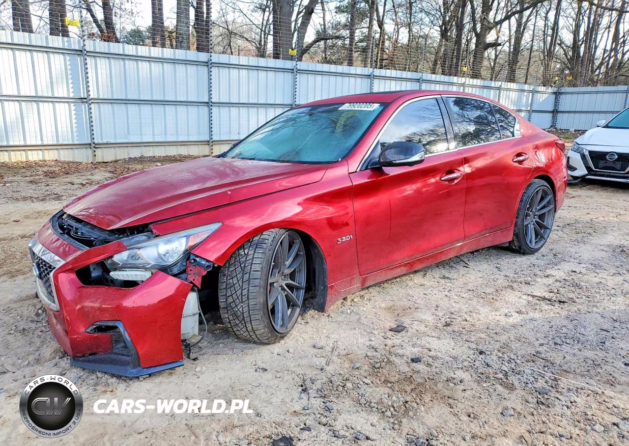 2018 Infiniti Q50 Red Sport 400 – zdjęcie 1 z 12