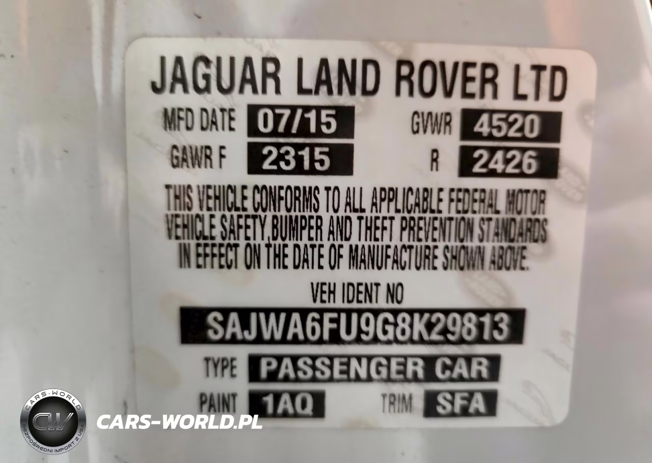 2016 Jaguar F-Type S VIN:SAJWA6FU9G8K29813 - 12