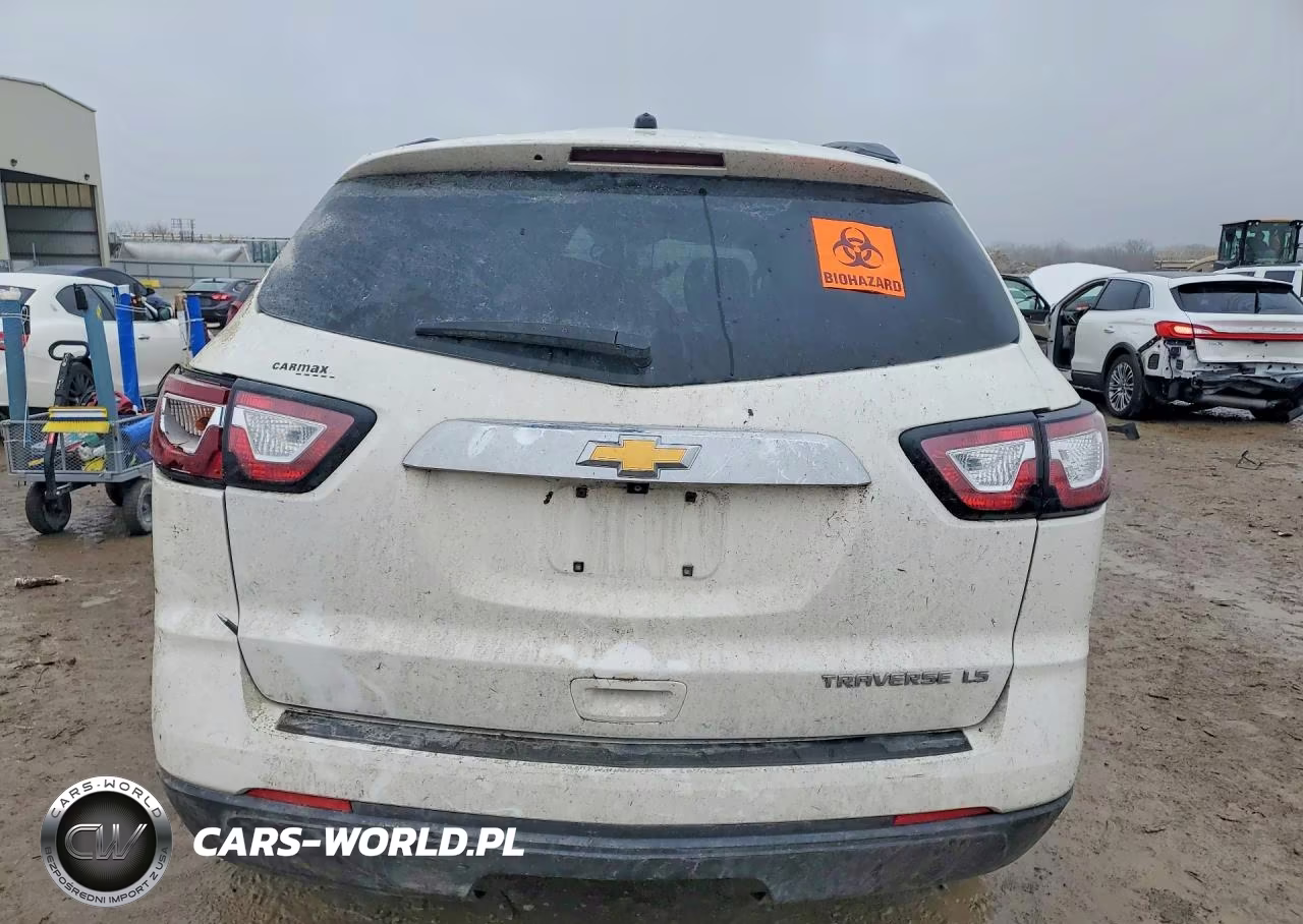 2015 Chev Traverse Ls VIN:1GNKRFED4FJ245925 - 6