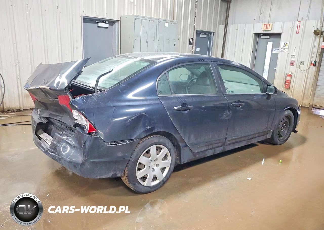 2007 Honda Civic Lx VIN:1HGFA16547L092210 - 3
