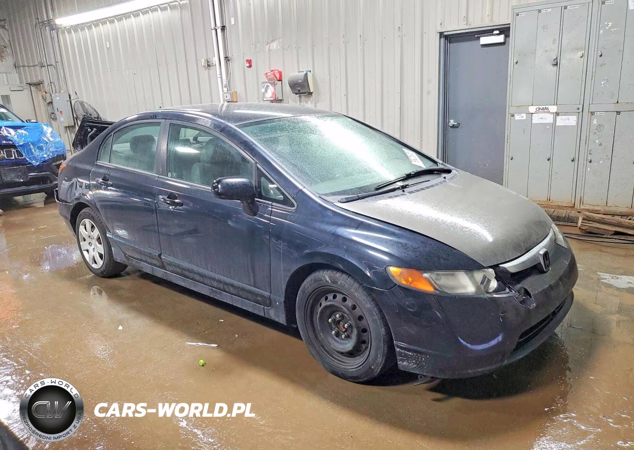 2007 Honda Civic Lx VIN:1HGFA16547L092210 - 4