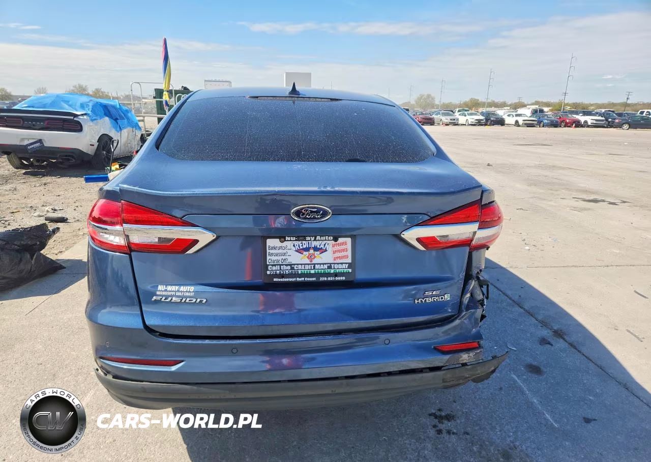 2019 Ford Fusion Se VIN:3FA6P0LU7KR258688 - 6