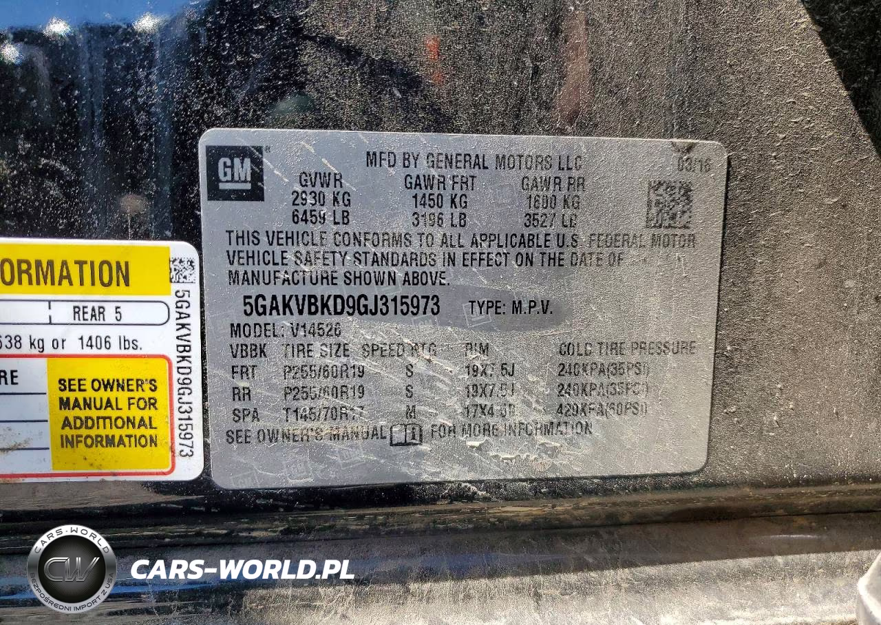 2016 Buick Enclave VIN:5GAKVBKD9GJ315973 - 12