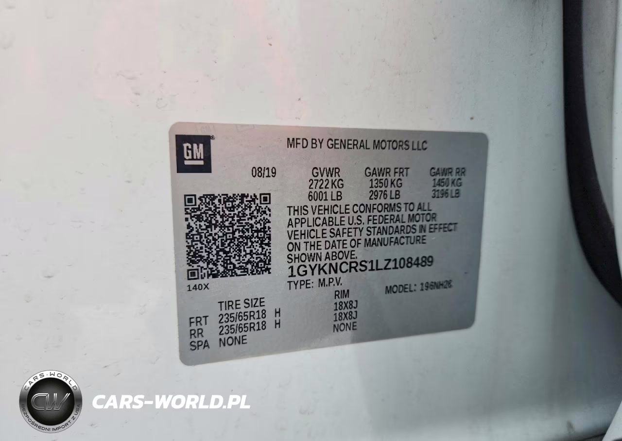 2020 Cadillac Xt5 Premium Luxury VIN:1GYKNCRS1LZ108489 - 13