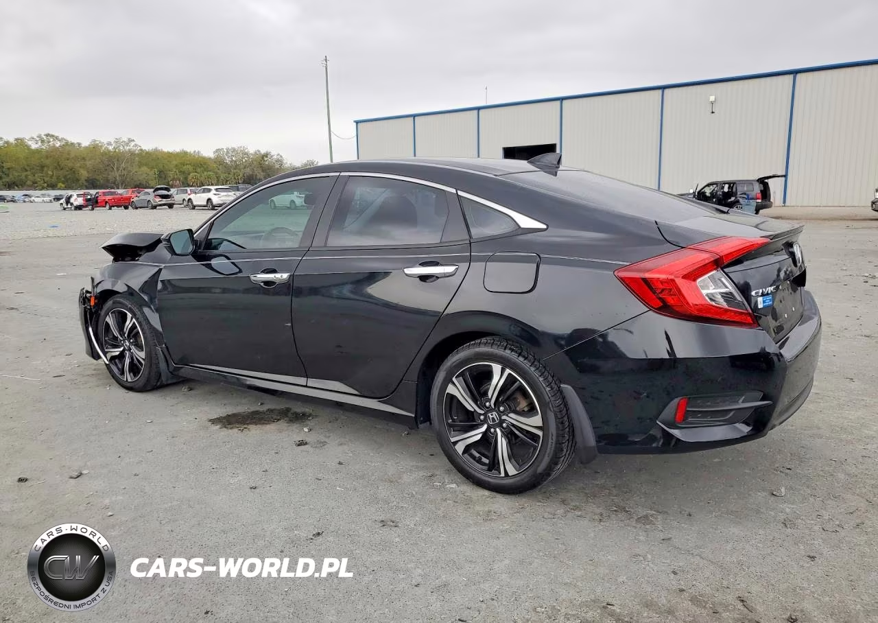 2018 Honda Civic Touring VIN:JHMFC1F90JX005896 - 2