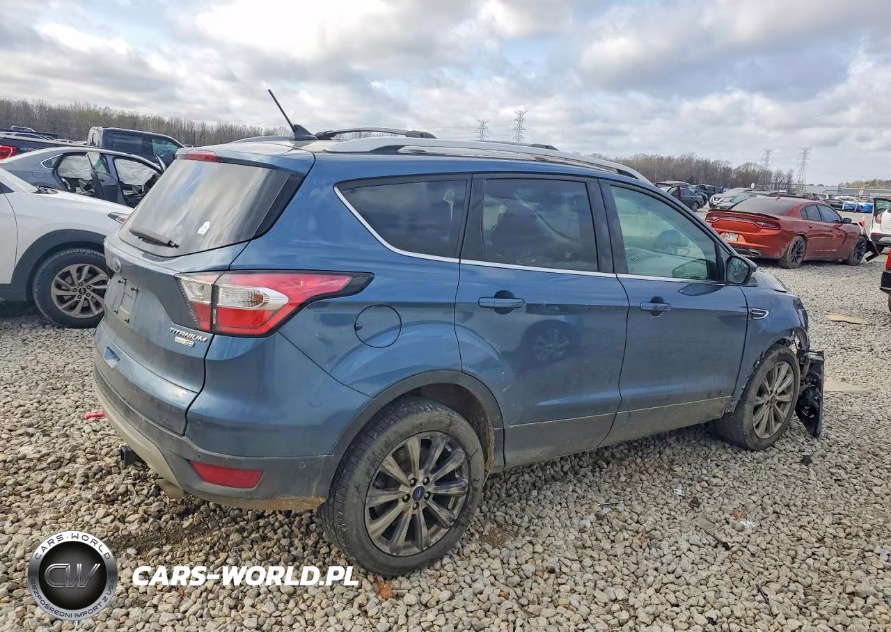 2018 Ford Escape Titanium VIN:1FMCU9J90JUA42032 - 3