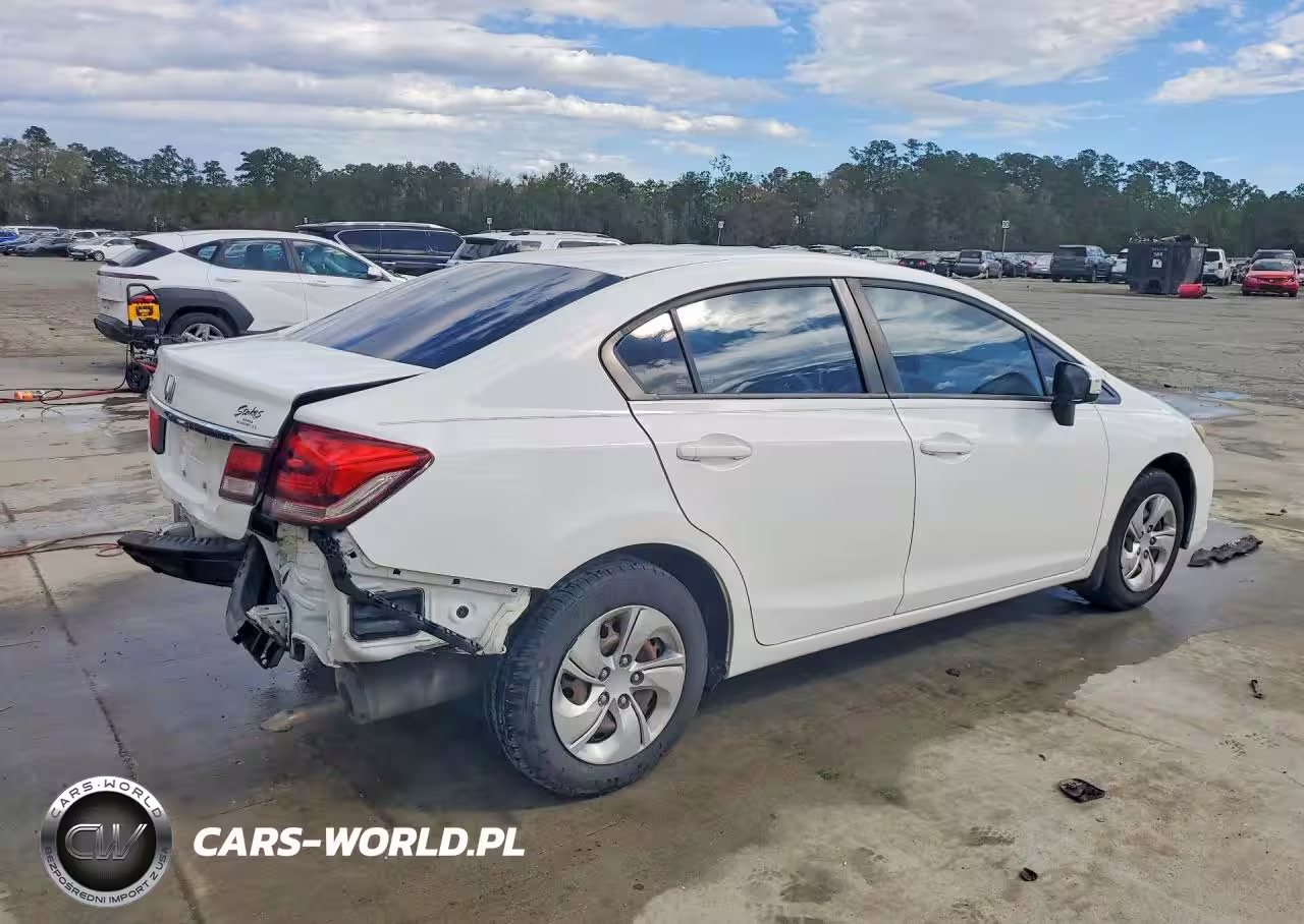 2015 Honda Civic Lx VIN:19XFB2F50FE051596 - 3
