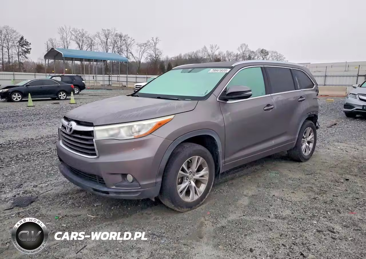 2015 Toyota Highlander Xle