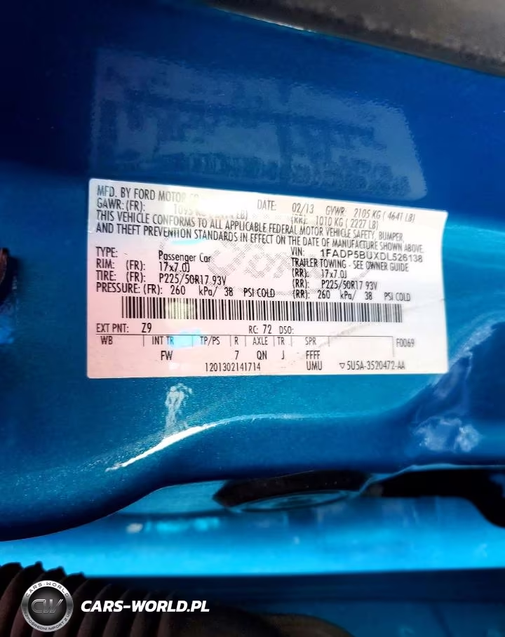 2013 Ford C-Max Sel VIN:1FADP5BUXDL526138 - 12