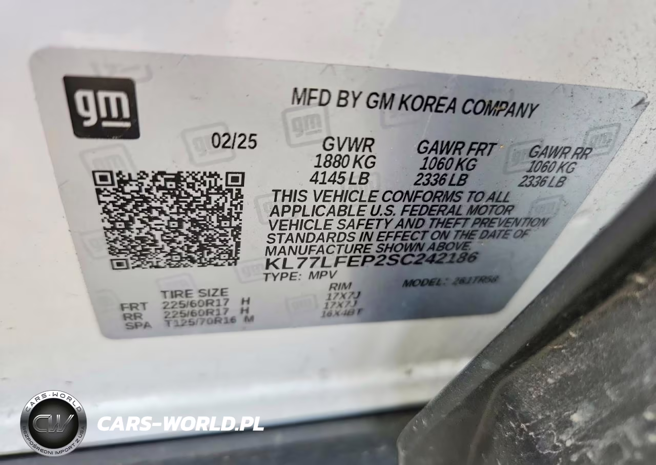 2025 Chevrolet Trax Ls VIN:KL77LFEP2SC242186 - 13