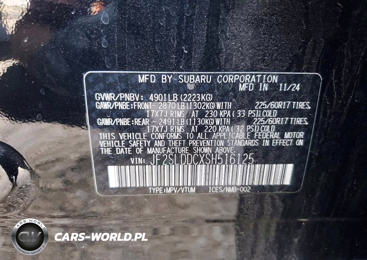 2025 Subaru Forester Premium VIN:JF2SLDDCXSH516125 - 14