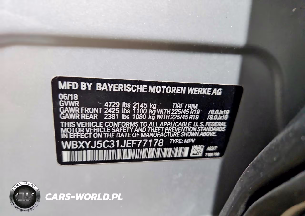 2018 BMW X2 xDrive28I VIN:WBXYJ5C31JEF77178 - 12