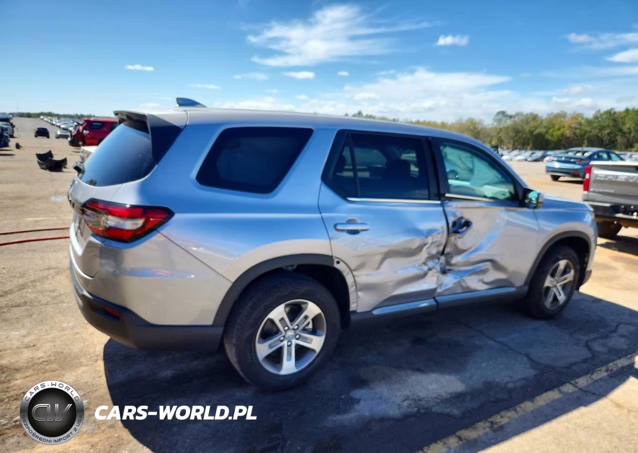 2025 Honda Pilot Exl VIN:5FNYG2H45SB001442 - 3