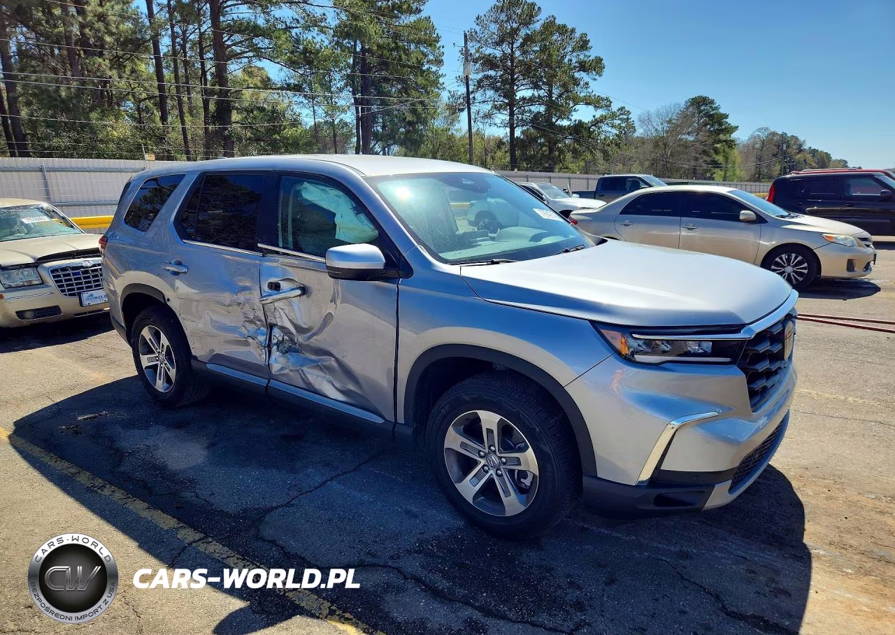 2025 Honda Pilot Exl VIN:5FNYG2H45SB001442 - 4