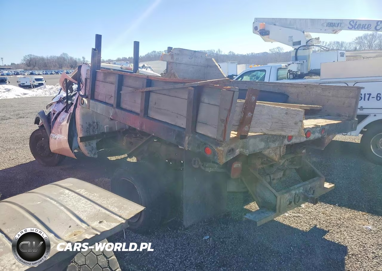 2009 Ford F450 Super Duty Flatbed Truck VIN:1FDAF46Y99EB01380 - 2