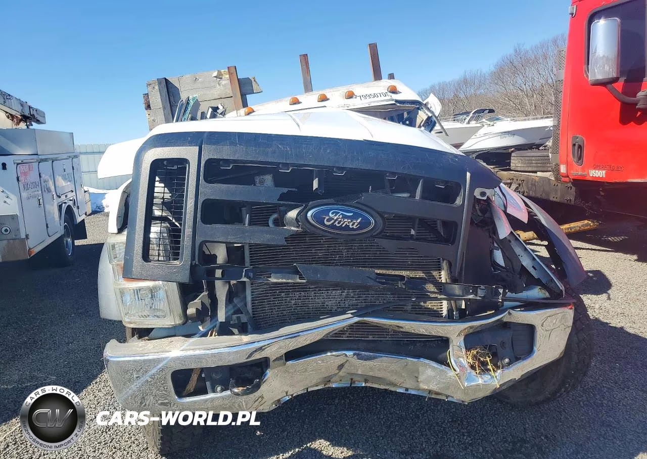 2009 Ford F450 Super Duty Flatbed Truck VIN:1FDAF46Y99EB01380 - 5