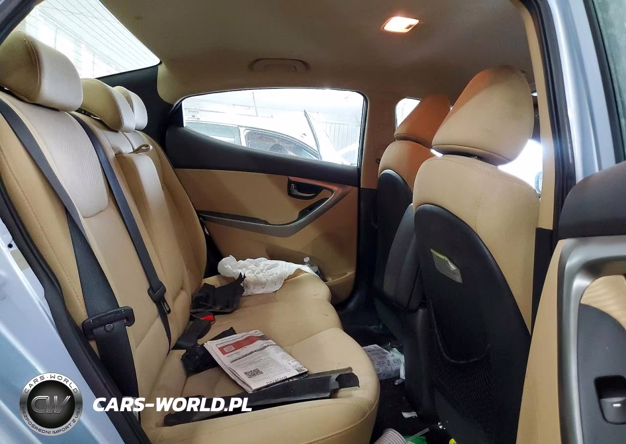 2013 Hyundai Elantra Gls VIN:KMHDH4AE9DU496695 - 10