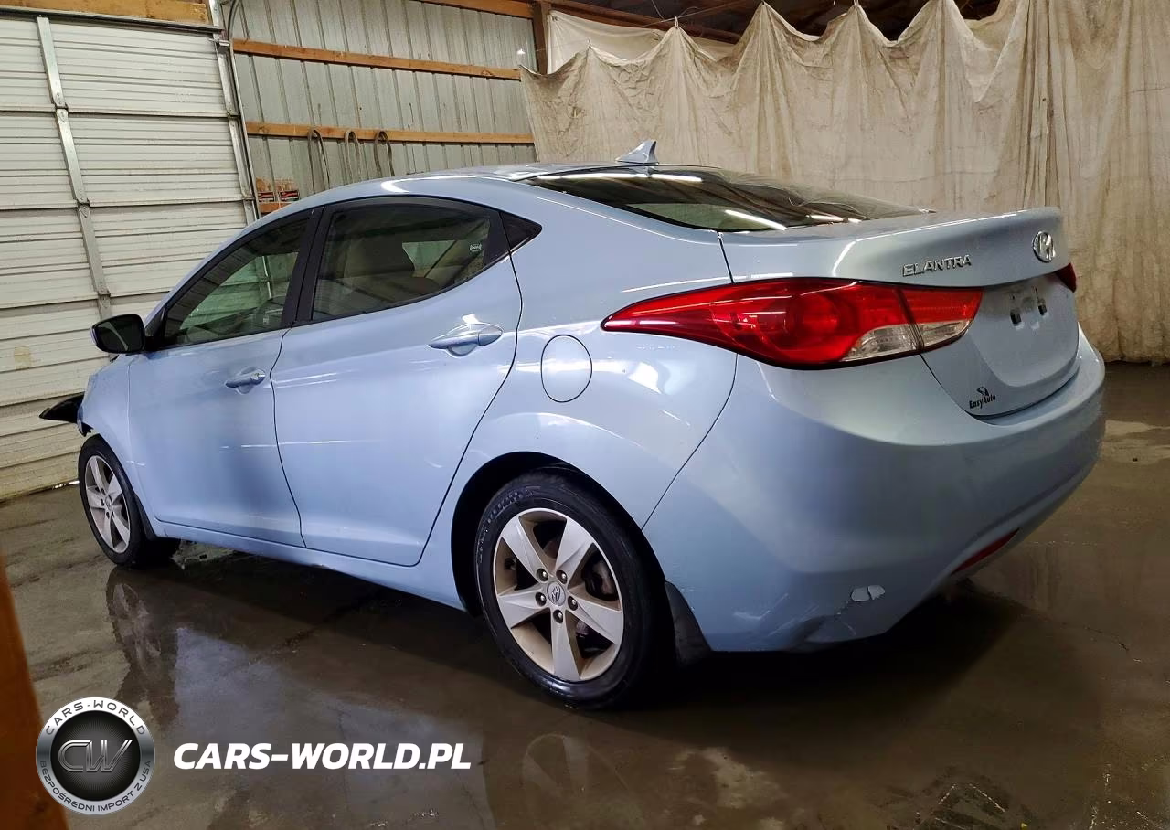 2013 Hyundai Elantra Gls VIN:KMHDH4AE9DU496695 - 2