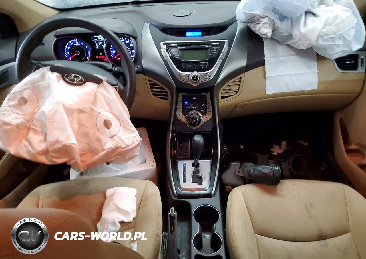 2013 Hyundai Elantra Gls VIN:KMHDH4AE9DU496695 - 8
